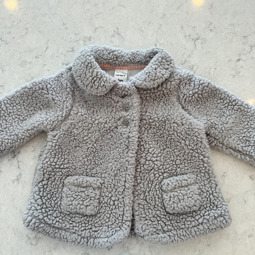 Carter’s 6 month gray peacoat